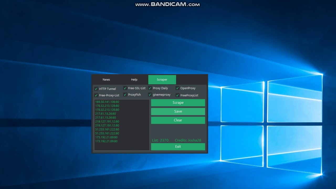 ProxyScraper[2018] - Free