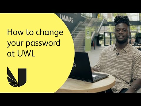 How to change your password at UWL