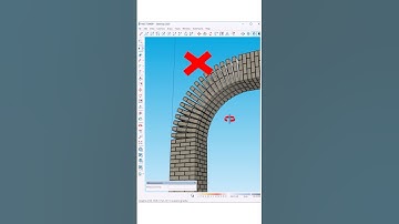 The fastest way to create an Arched brick entryway in SketchUp using the fredo6 Fredo Scale Plugin