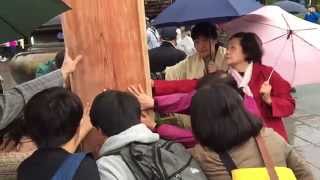 善光寺　前立本尊御開帳により善の綱で回向柱と結ばれる！