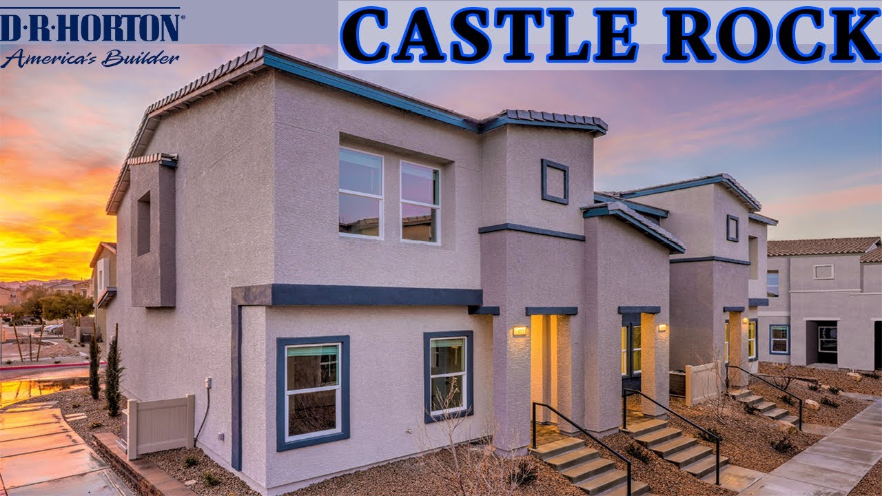 Affordable Townhomes For Sale in SW Las Vegas by DR Horton l Castle