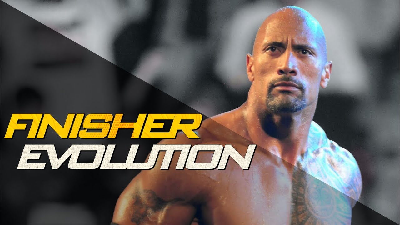 The Rock | Finisher Evolution | Rock Bottom to People's Elbow
