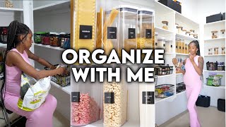 I&#39;m crazy for doing all of this: Shop with me + Pantry Organization &amp; Restock (Pregnant &amp; Nesting)