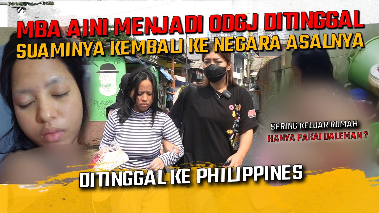 GA NYANGKA, WANITA INI CANTIK BANGET MENJADI ODGJ KARENA DEPSRESI DITINGGAL SUAMI KELUAR NEGRI