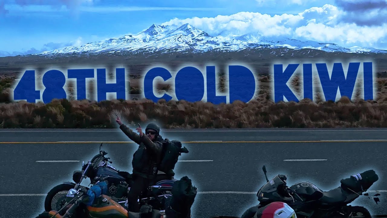 The COLD is kicking my BUTT - 48th COLD KIWI 2025 on my 2007 Triumph Bonneville America
