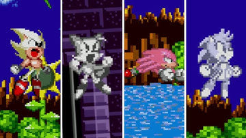 Sonic Origins Plus - All Characters Super Forms (Including New Character Super Amy) Sonic 1
