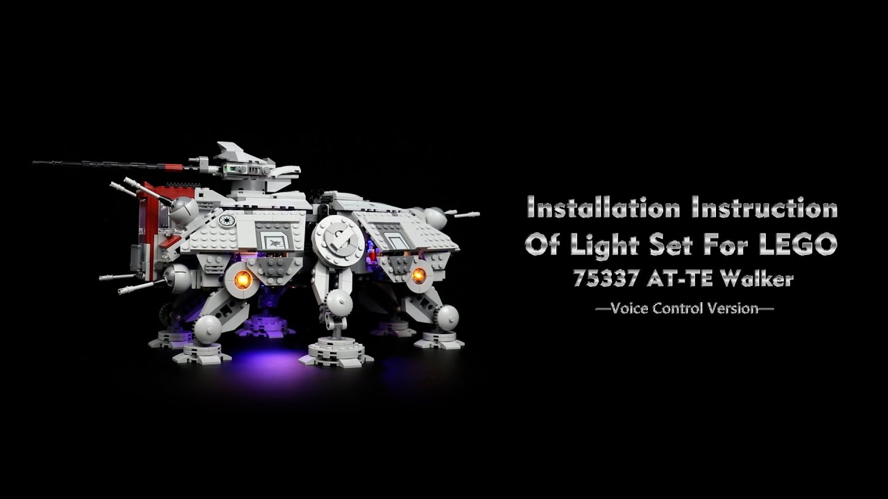 LEGO AT-TE Walker Set 75337 Instructions