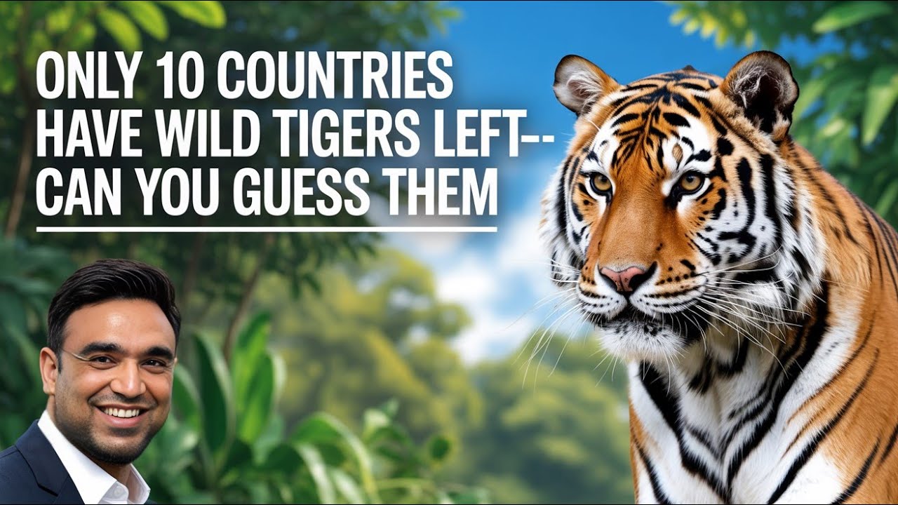 Only 10 Countries Have Wild Tigers Left—Can You Guess Them
