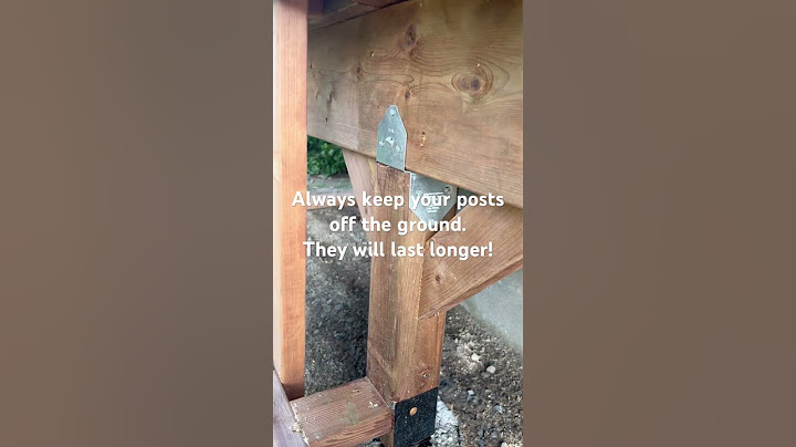 Deck post. #decking #deck #shorts