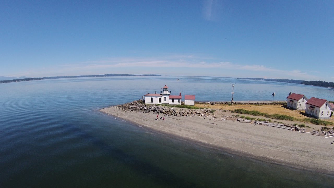 Discovery Park West Point Lighthouse In Seattle Washington