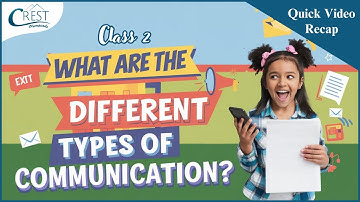 Learn Types of Communication | Class 2 Science Olympiad Preparation