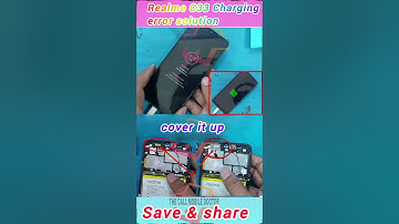 Realme C33 Charging Error & Temperature Error Solution | Realme Charging Error Problem Fix 💯%✅