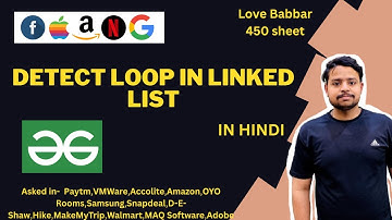 Detect Loop in a Linked List | Love Babbar DSA Sheet [Explaination + CODE]🔥