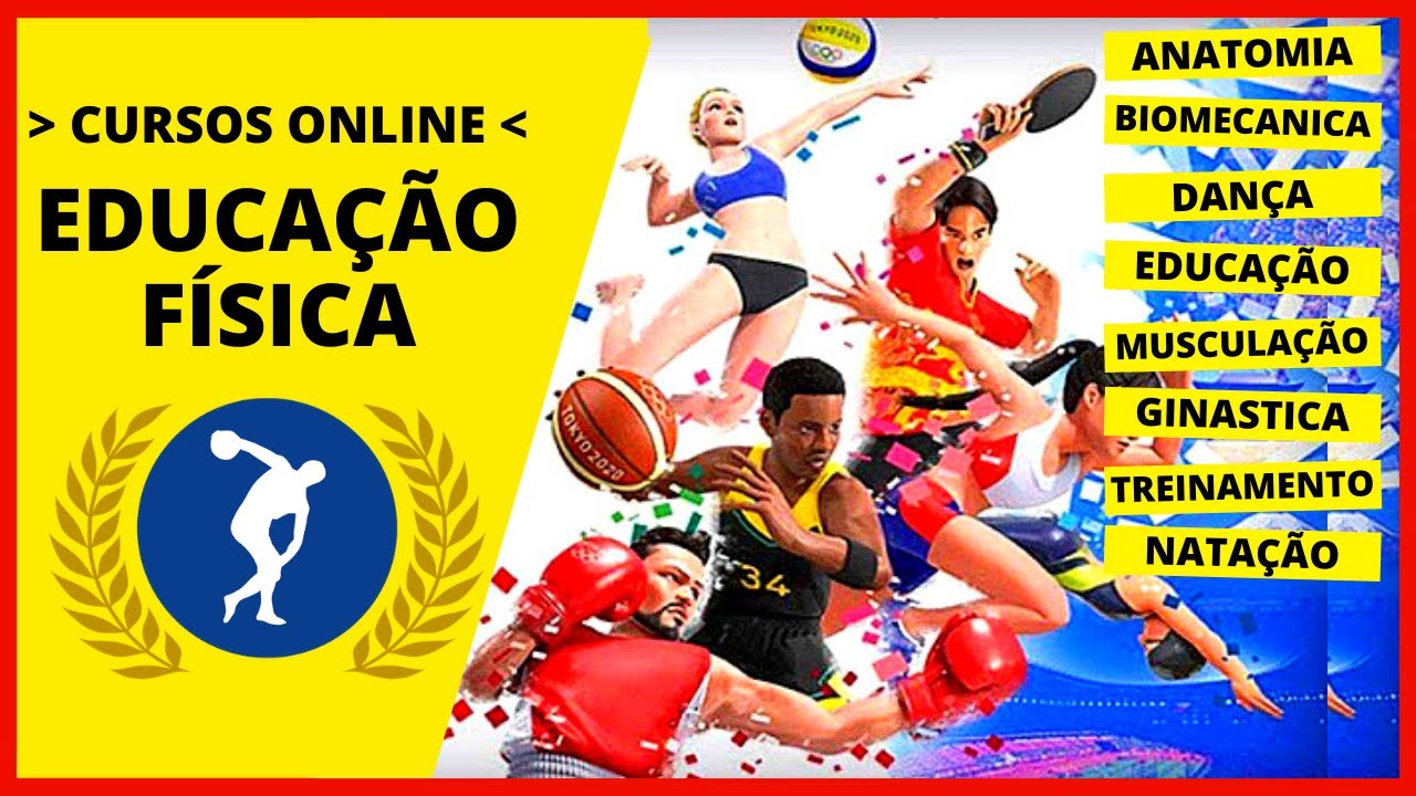 Cursos Online EDUCAÇÃO FÍSICA com Certificado para Horas Complementares ...