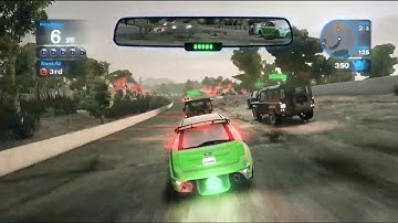 Blur   Stage 1 Race 1 Proving Grounds GamePlay 100% Complete By Gamer Baba Gyan.