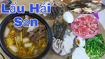 Liên Vlog Bún Mì Lẩu-Lẩu Hải Sản Xương Bò-Thơm Ngon Hấp Dẫn