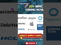 Top MNC Jobs | Urgent Hiring #mncjobs #jobalert #urgenthiring #trending #viral #jobs2026 #jobupdates