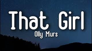 Olly Murs - That Girl (Lyrics)