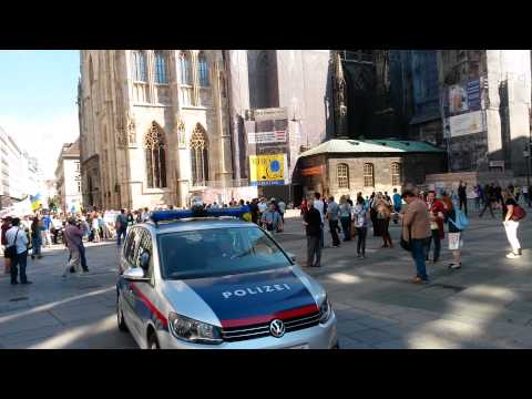 Vienna,Austria. Марш Миру 21.09.2014