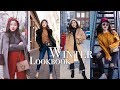Early Winter Lookbook | 我的冬季穿搭| 6 OUTFITS LOOKS FOR WINTER