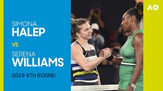 Simona Halep vs Serena Williams in an epic encounter! | Australian Open 2019 Round 4