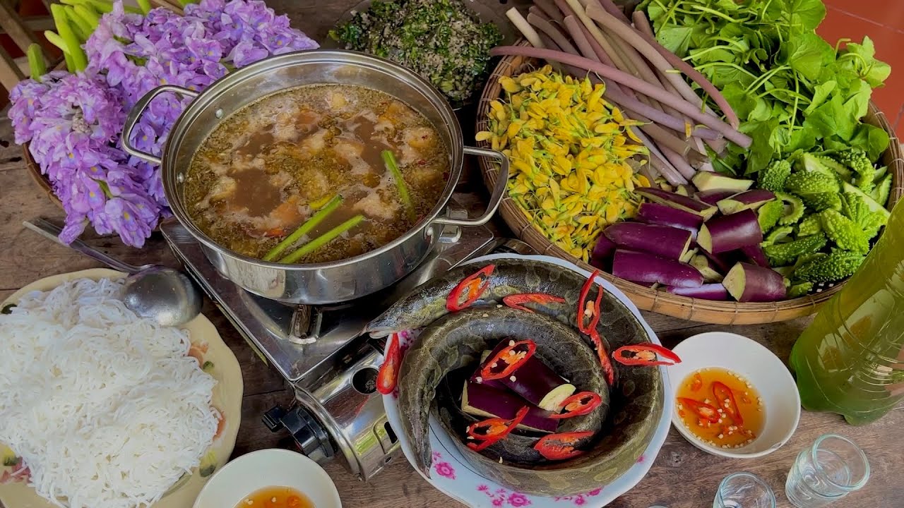 Đặc Sản, Cá Chạch Lấu nấu Lẩu Mắm 