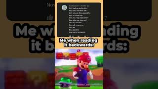 Reading it backwards changes EVERYTHING 😭💔 #memes #plottwist #shorts