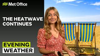 12/07/2026 - Late evening sunshine - Evening Weather Forecast UK– Met Office Weather