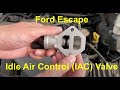 2001 - 2007 Ford Escape Idle Air Control (IAC) Valve Replacement