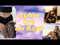 Panties in a knot! | Nylon try on haul