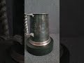 Vintage silver-plated beer mug