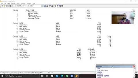 FOXPRO COMMANDS PAPER 2