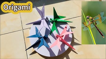 Unleash Your Skills - Fold an INCREDIBLE Origami Dragonfly!