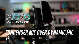 Why Use Condenser Mic over Dynamic Mic | MOVO VSM-5 Review by Myong | Camera to Freedom 100 views 1 month ago 2 minutes, 22 seconds