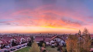 Zachód Słońca Nad Rzeszowem