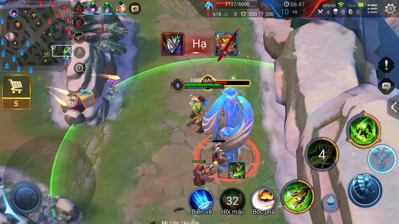 [AOV] Test Y'Bneth | Một vỗ 1 mạng | Killer Scarlet - YouTube