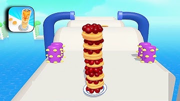 Pancake Run Level 299-300 🍔🍕 NEW UPDATE!! Gameplay Walkthrough (Android, iOS)