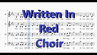 Video thumbnail of "Written in Red"