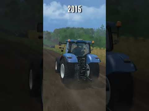 Evolution of Farming Simulator 🚜