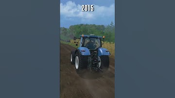 Evolution of Farming Simulator 🚜