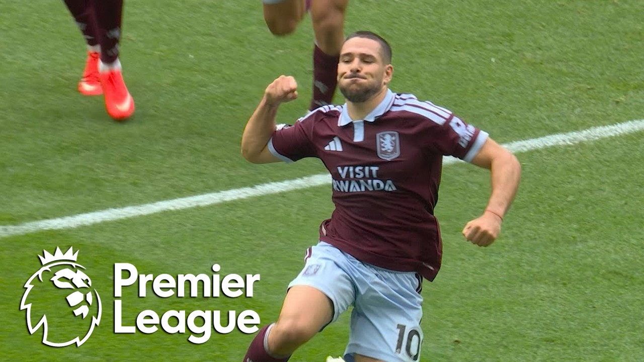 Emiliano Buendia's beautiful strike puts Aston Villa up 3-0 v. Spurs | Premier League | NBC Sports