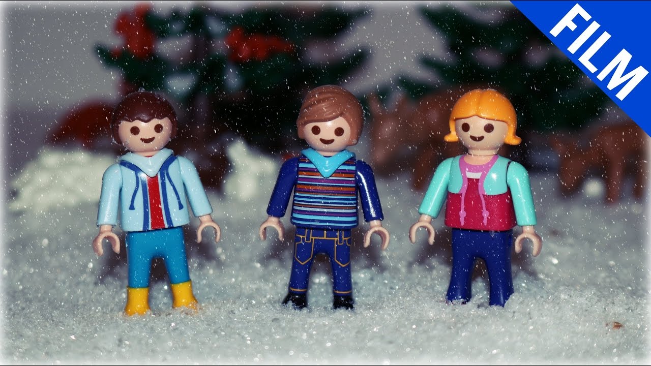 Playmobil Film deutsch - Es schneit - Playmogeschichten