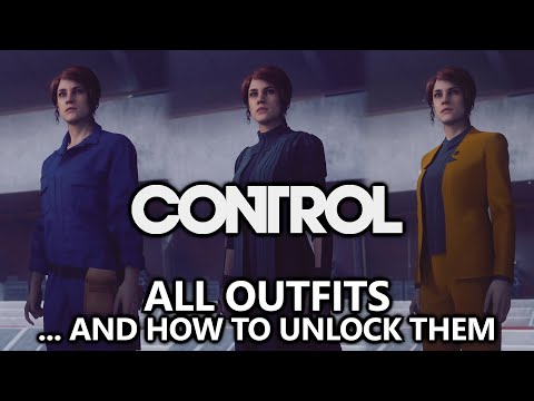 Vídeo: Control - Outfits: Como Desbloquear Todos Os Outfit, Incluindo Golden Suit E Candidate P7 Outfit