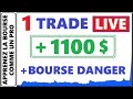 Explication de 1 trade live sur ttnp et alerte a la bourse attention a vos finances