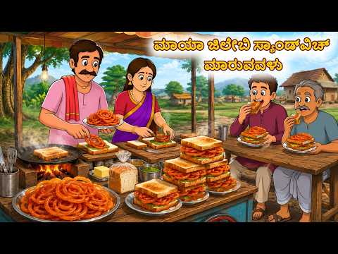 ಮಾಯಾ ಜಿಲೇಬಿ ಸ್ಯಾಂಡ್‌ವಿಚ್ ಮಾರುವವಳು | Stories in Kannada | Real Story | New 2026 Story