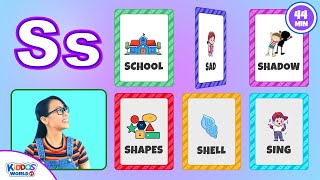 Miss V Teaching Kids 6 Words ABC Digital Flashcards  Learning English Vocabulary