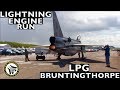 Lightning Engine Run | w/ The LPG at Bruntingthorpe