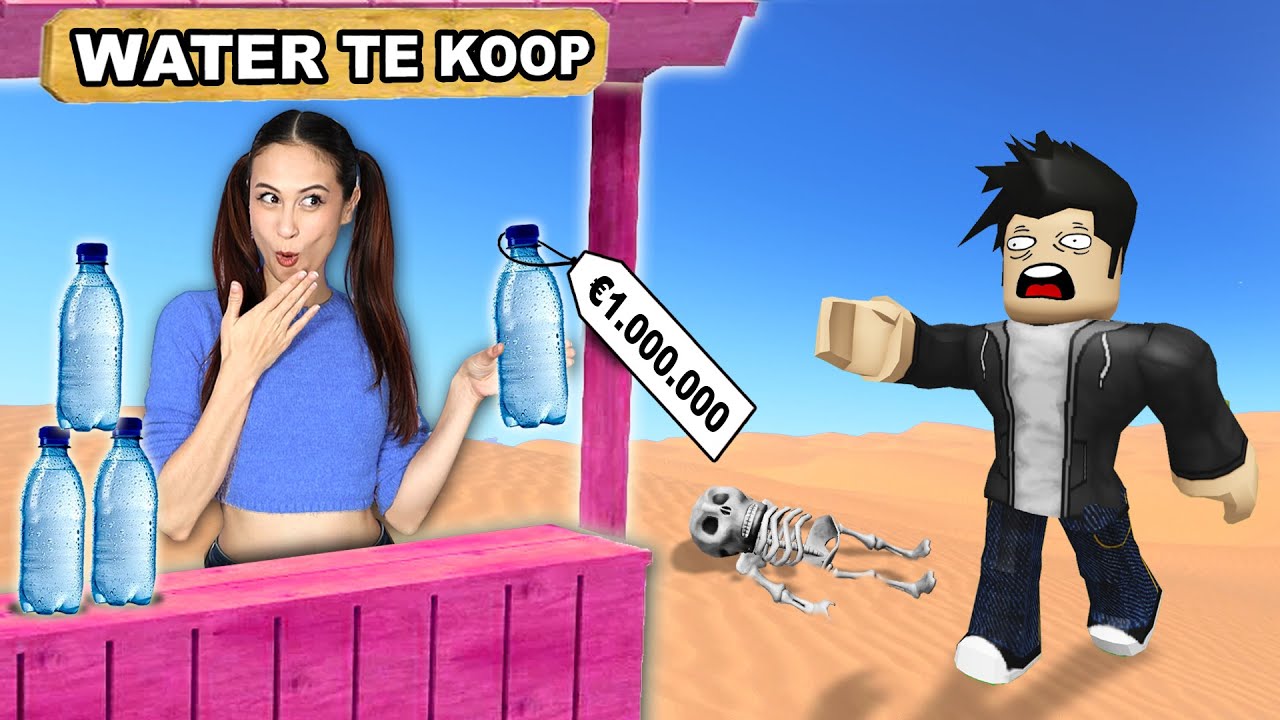 WATER VERKOPEN om BAAS VAN DE WERELD TE WORDEN! - Roblox || Fan Friday