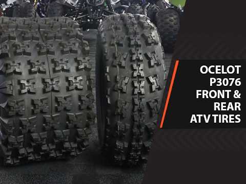 Ocelot P3076 Front & Rear ATV Tires | Precision Steering Meets Maximum Traction