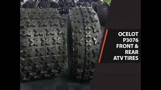 Ocelot P3076 Front & Rear ATV Tires | Precision Steering Meets Maximum Traction